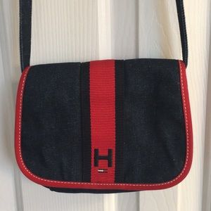 Tommy Hilfiger Small Blue/Red Crossbody Bag
